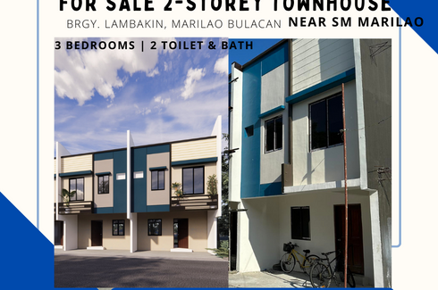 3 Bedroom Townhouse for sale in Lambakin, Bulacan