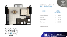 1 Bedroom Condo for sale in The Sapphire Bloc – East Tower, San Antonio, Metro Manila near MRT-3 Ortigas