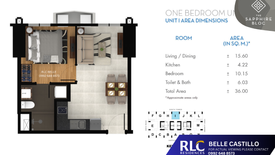 1 Bedroom Condo for sale in The Sapphire Bloc – East Tower, San Antonio, Metro Manila near MRT-3 Ortigas