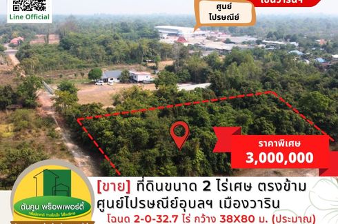 Land for sale in Bung Wai, Ubon Ratchathani