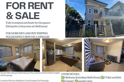 4 Bedroom House for Sale or Rent in Nouveau Residences, Tangle, Pampanga