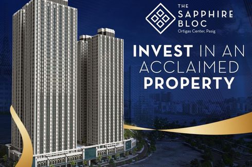 Condo for sale in The Sapphire Bloc – East Tower, San Antonio, Metro Manila near MRT-3 Ortigas