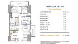 3 Bedroom Condo for sale in Fairlane Residences, Kapitolyo, Metro Manila near MRT-3 Boni