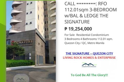 3 Bedroom Condo for sale in Pag-Ibig Sa Nayon, Metro Manila