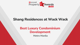 3 Bedroom Condo for sale in Shang Residences Wack Wack, Addition Hills, Metro Manila