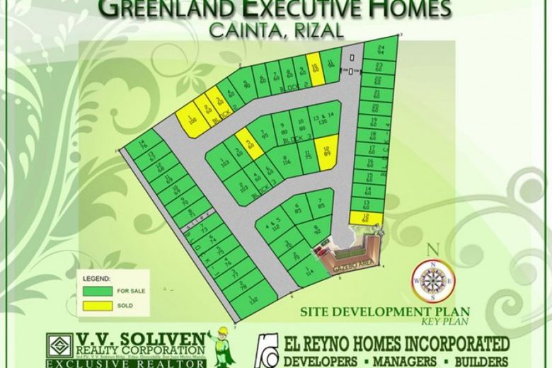 Cainta Greenland Executive Village, Rizal 8 Houses for sale and rent